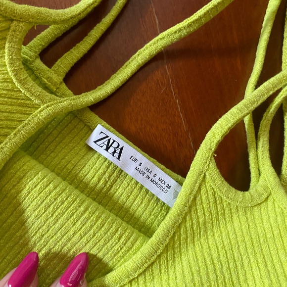 Zara Ribbed Mini Dress - Picture 3 of 3